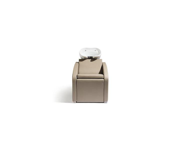 Kadeřnický mycí box Elegantia Sibel - béžový