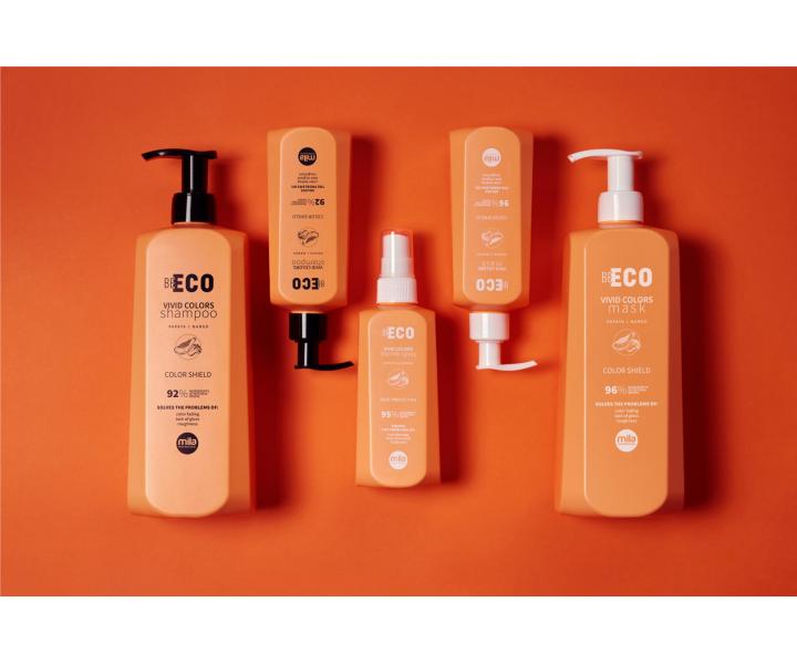 Šampon s kyselým pH pro barvené vlasy Mila Professional Be Eco Vivid Colors Shampoo - 900 ml