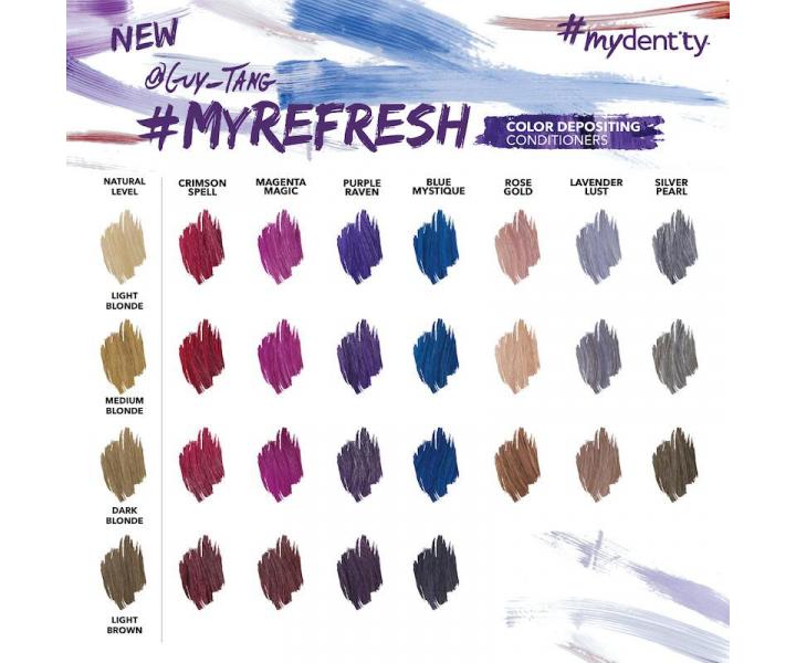 Kondicionér pro oživení barvy vlasů #mydentity MyRefresh Crimson Spell - 177,4 ml, karmínový