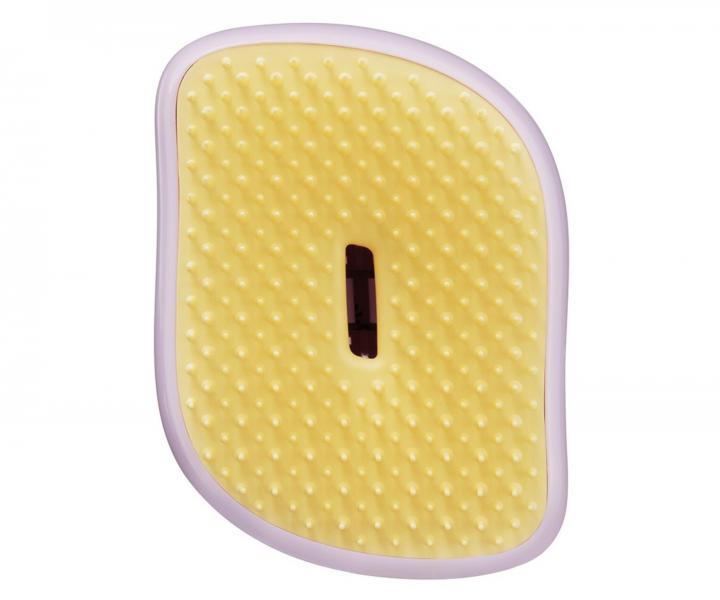 Kartáč na rozčesávání vlasů Tangle Teezer Compact Styler Lilac Yellow - metalický fialovo-žlutý