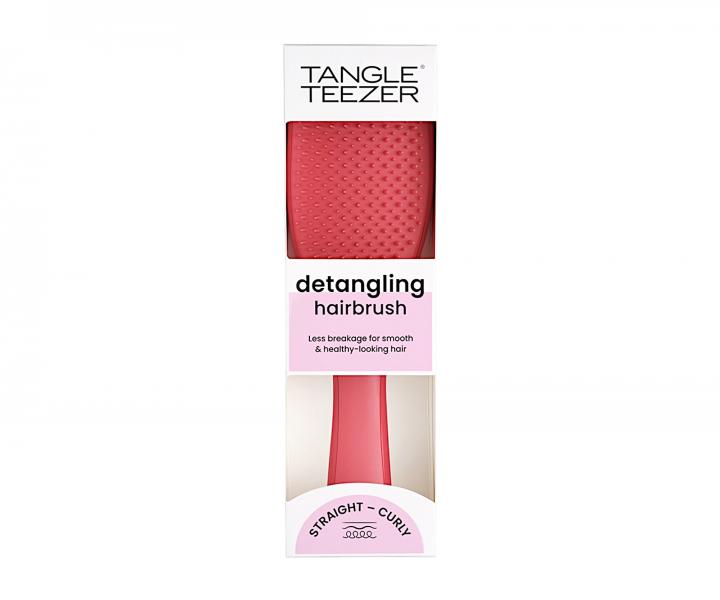 Kartáč na rozčesávání vlasů Tangle Teezer® The Ultimate Detangler Pink Punch - růžovo-červený