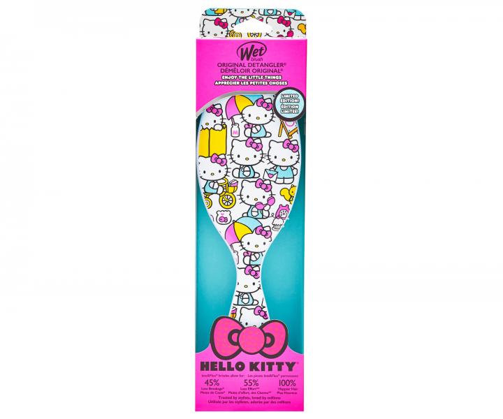 Kart na rozesvn vlas Wet Brush Original Detangler Hello Kitty - bl