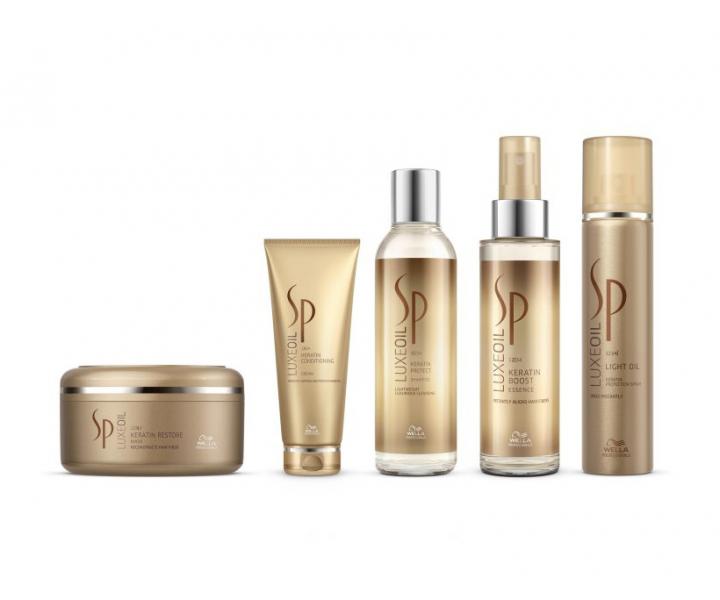 Maska pro regeneraci vlasů Wella Professionals SP LuxeOil Keratin Restore Mask - 150 ml