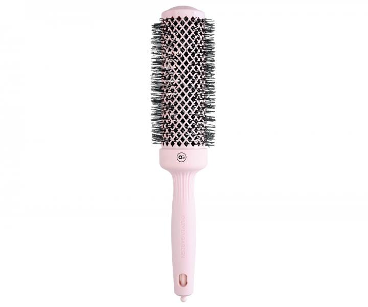 Kulatý foukací kartáč na vlasy Olivia Garden Expert Blowout Speed XL Pastel Pink