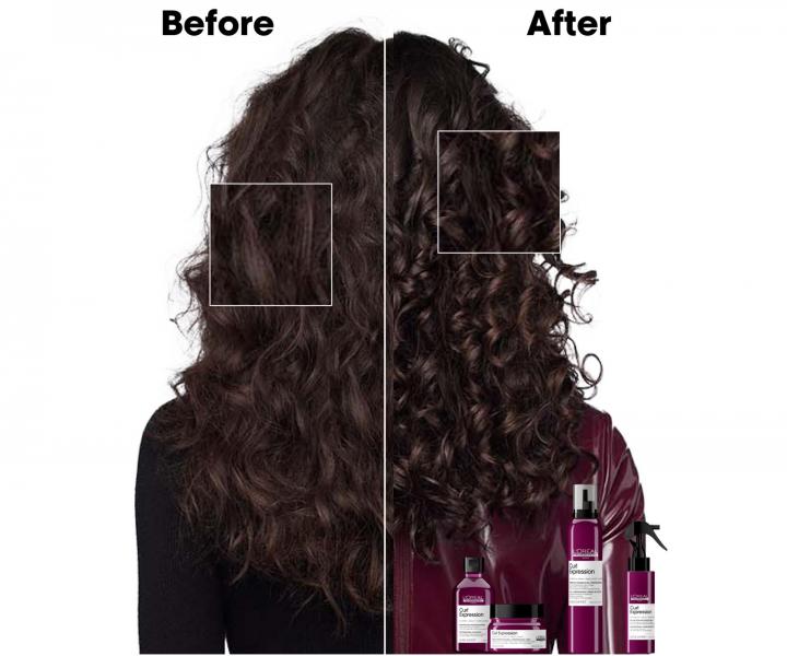 Čisticí šampon pro vlnité a kudrnaté vlasy Loréal Professionnel Curl Expression - 300 ml