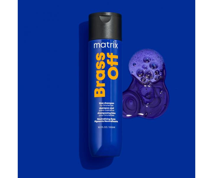 Šampon pro neutralizaci mosazných a oranžových tónů Matrix Brass Off - 300 ml