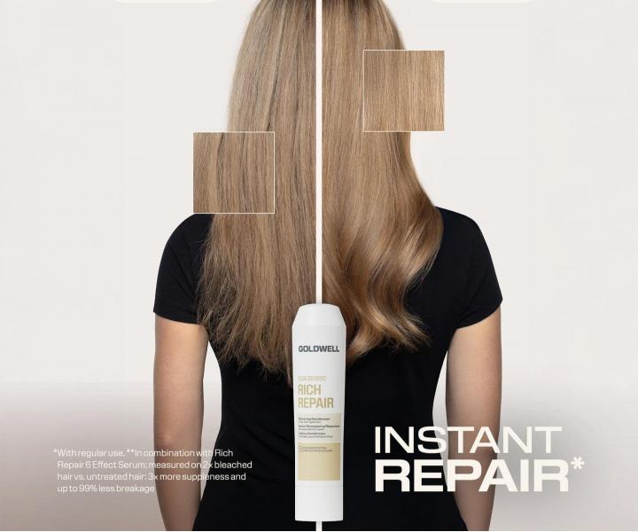 �ada pro such� a po�kozen� vlasy Goldwell Dualsenses Rich Repair