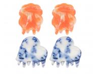 Sk�ipce do vlas� Invisibobble Clipstar S Mediterranean Minis - 4 ks