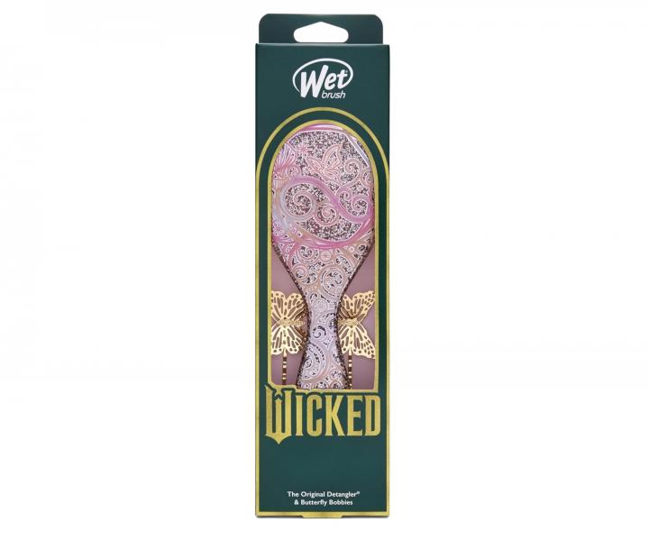 Drkov sada karte na rozesvn vlas Wet Brush Original Detangler Wicked Glinda