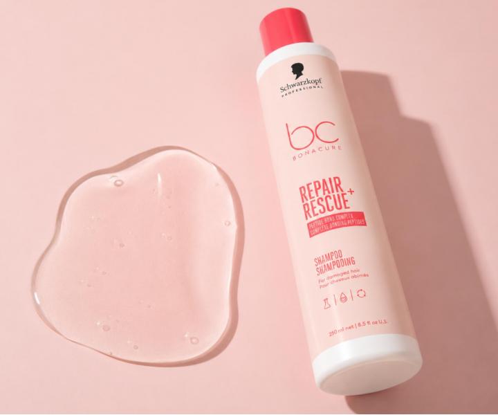 �ampon pro po�kozen� vlasy Schwarzkopf Professional BC Bonacure Repair Rescue+ Shampoo - 250 ml