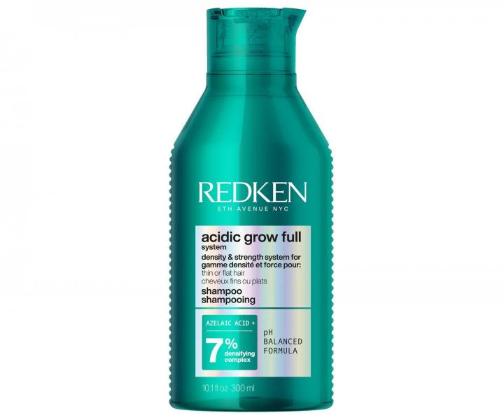 D�rkov� sada pro hustotu a objem jemn�ch, zplihl�ch a norm�ln�ch vlas� Redken Acidic Grow Full System