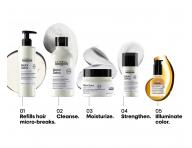 Pedamponov pe pro pokozen vlasy Loral Professionnel Serie Expert Metal Detox - 250 ml