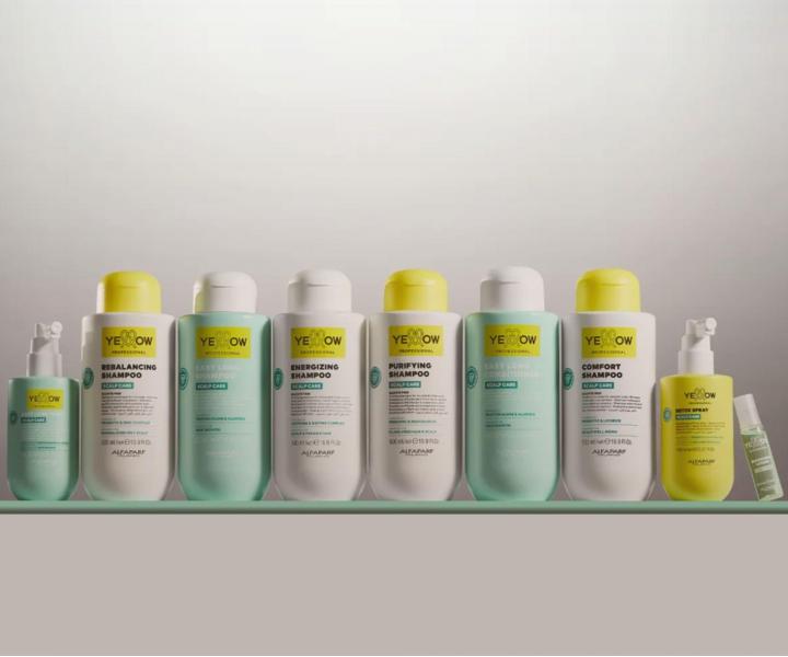 Posiluj�c� �ampon pro vlasy se sklonem k vypad�v�n� Yellow Professional Scalp Care Energizing Shampoo - 500 ml