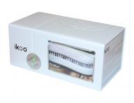 Cestovn kart na vlasy Ikoo Pocket Classic White - bl
