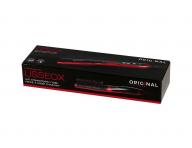 Uhlazující nahřívací hřeben na vlasy Original Best Buy Lisseox - červeno-černý