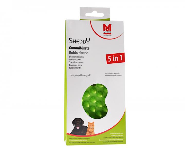 Vyčesávací gumový kartáč na srst Moser Sheddy 2999-7035