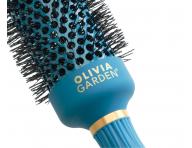Kulatý foukací kartáč Olivia Garden NanoThermic Speed XL Peacock - 24 mm