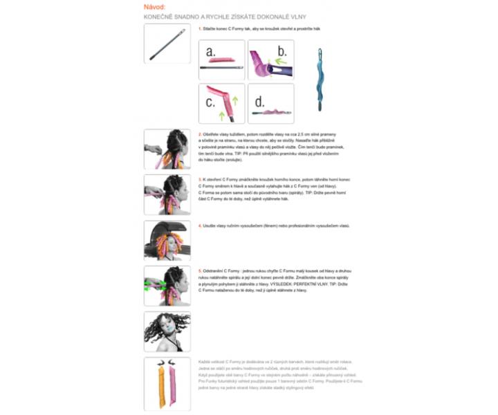 CurlFormers Styling kit Lokny dlouhé a široké (Long & Wide)