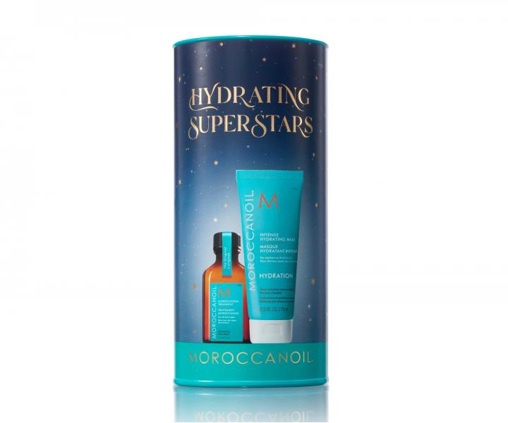 D�rkov� sada pro hydrataci a v��ivu norm�ln�ch a pevn�ch vlas� Moroccanoil Hydrating Superstars
