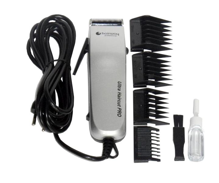 Profesionální strojek Hairway Ultra Haircut Pro, stříbrný