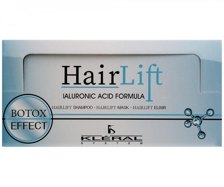 Sada pro zvten objemu jemnch, zralch a oslabench vlas Klral HairLift Botox Effect Kit