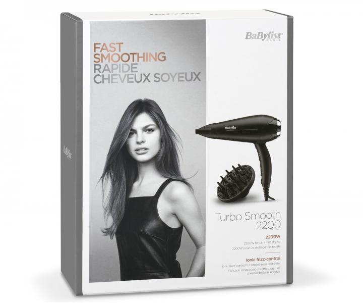 Fn na vlasy BaByliss Turbo Smooth D572DE - 2200 W