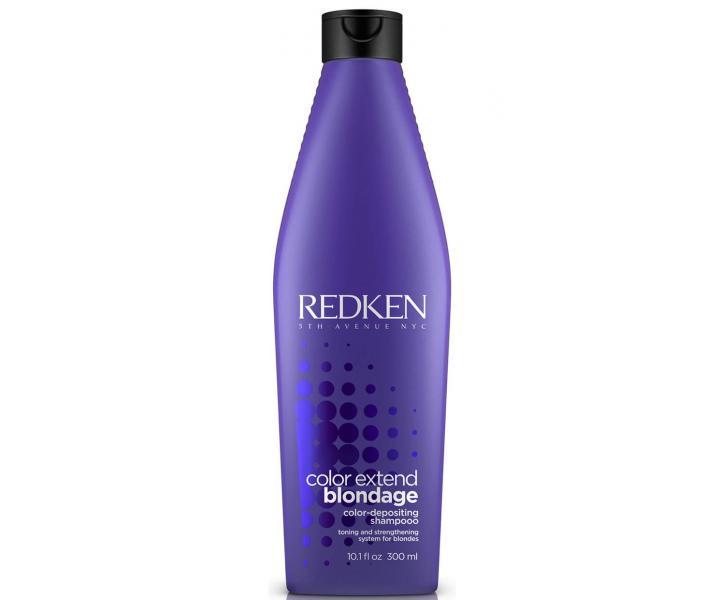 Dárková sada pro neutralizaci žlutých tónů Redken Color Blondage - šampon + vosk + péče ZDARMA