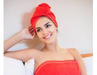 Turban na vlasy MaryBerry Red Couture - erven