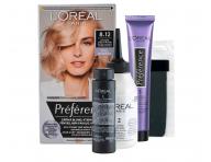 Permanentní barva Loréal Préférence 8.12 studená světlá blond
