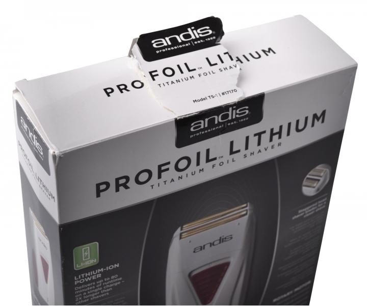 Profesion�ln� plan�etov� holic� strojek Andis ProFoil Shaver TS-1 - pou�it�, po�kozen� obal