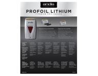 Profesion�ln� plan�etov� holic� strojek Andis ProFoil Shaver TS-1 - pou�it�, po�kozen� obal