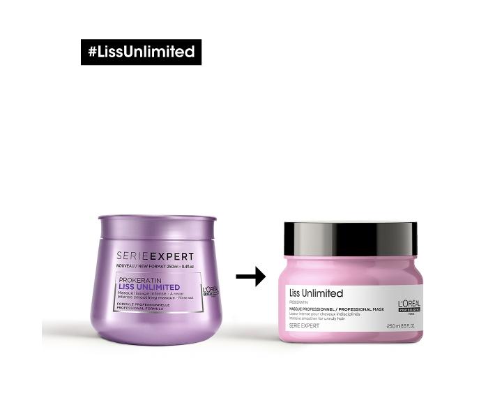 Uhlazující řada pro nepoddajné vlasy L’Oréal Professionnel Serie Expert Liss Unlimited