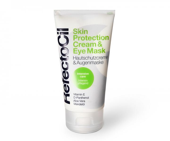 Ochrann pleov krm a on maska RefectoCil Protection Cream & Eye Mask - 75 ml