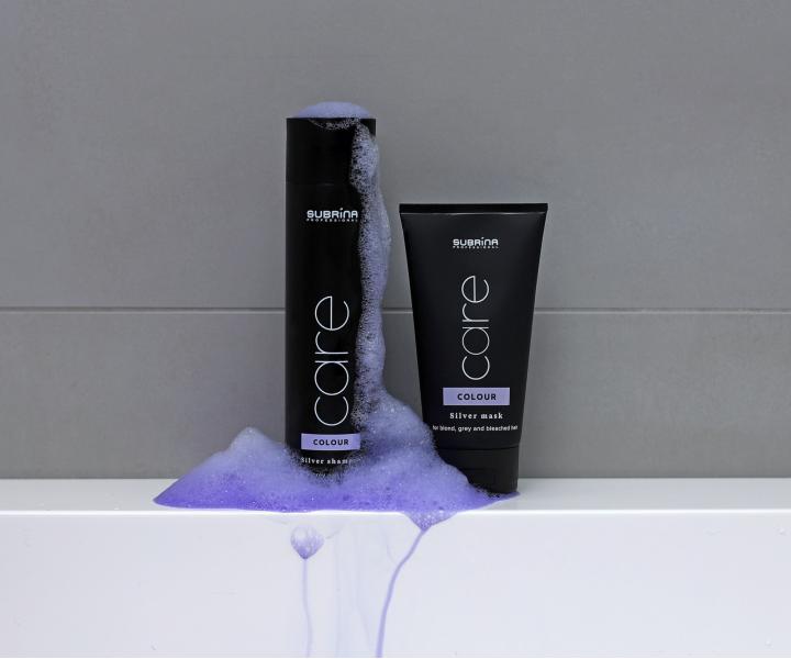 ampon pro neutralizaci lutch tn Subrina Professional Care Colour Silver Shampoo - 250 ml