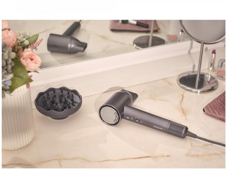 F�n na vlasy Sencor Smart High Speed Hair Dryer SHD 8600BK - 1600 W, �ern�