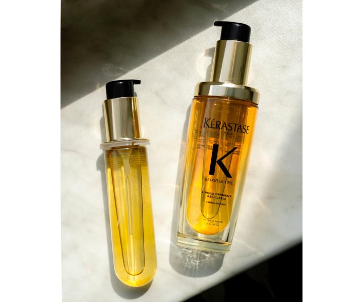 Olej pro všechny typy vlasů Kérastase Elixir Ultime L'Huile Originale Refill - 75 ml, náhradní náplň