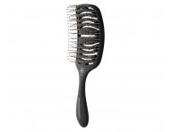 Kartáč pro husté vlasy Olivia Garden Care Flex Thick Hair - černý