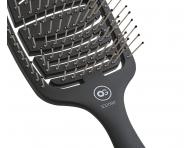 Kartáč pro husté vlasy Olivia Garden Care Flex Thick Hair - černý