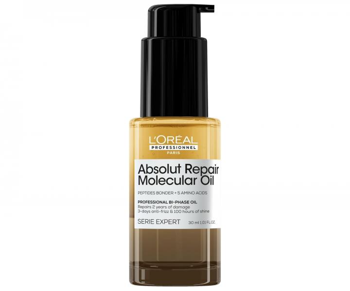 Cestovn� sada pro po�kozen� vlasy Lor�al Professionnel Serie Expert Absolut Repair Molecular Repair & Shine Kit