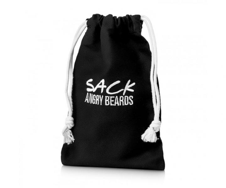 Dřevěný kartáč na vousy Angry Beards Gentler - 103 x 63 mm