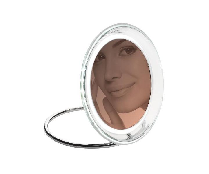 Kosmetické zrcátko s osvětlením  Sibel Roma - 5x zvětšovací