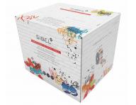 Profesionln kadenick hlinkov flie s embossingem Sibel Graffiti - 97 m, 15 mikro, barevn graffiti design