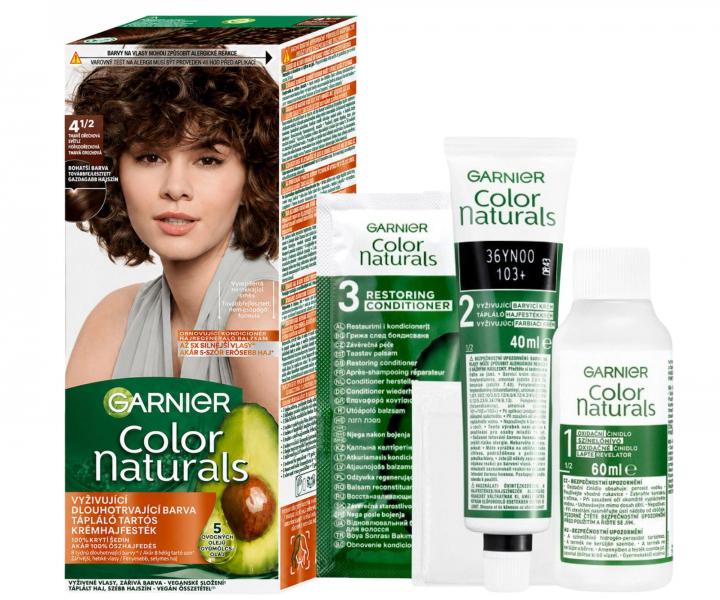 Permanentn� barva Garnier Color Naturals  4 1/2 tmav� o��kov�
