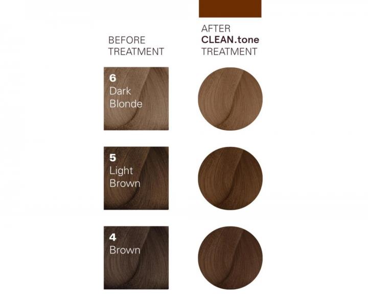 T�novac� p��e na vlasy O&M Clean.tone Colour Treatment Chocolate - 1000 ml - �okol�dov�