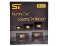 Protiskluzov� n�vleky pro st�ihac� strojky Supreme Trimmer Pro Clipper Grip - �ern�, 5 ks