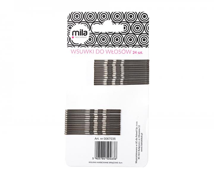 Mila sponka vlnitá 6cm