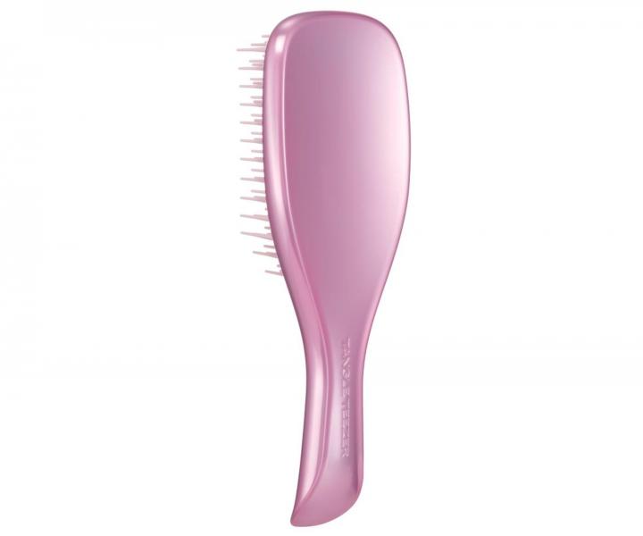 Cestovn� kart�� na roz�es�v�n� vlas� Tangle Teezer Ultimate Detangler Mini Chrome Pink Satin - metalick� sv�tle r��ov�