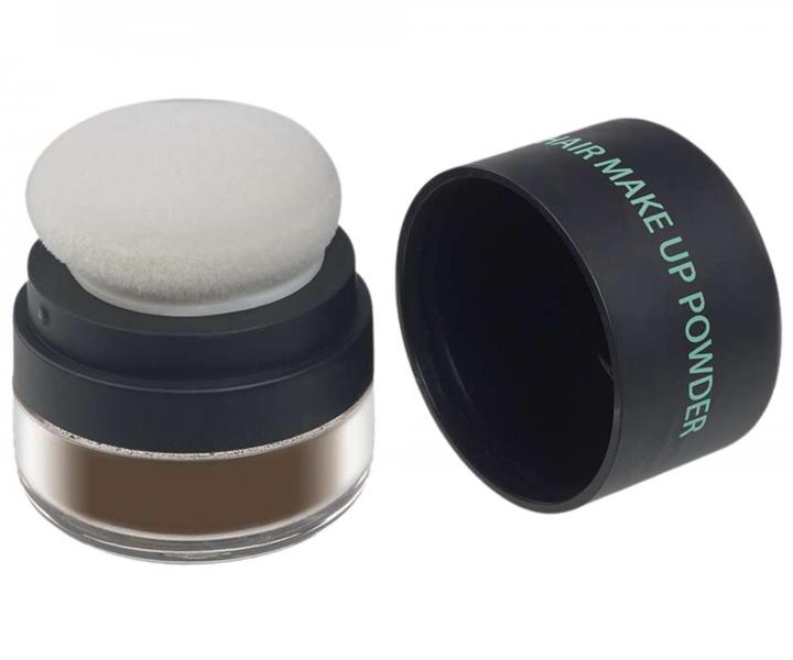 Pudr pro zakryt� odrost� a �edin Sibel Hair Make-up Powder - st�edn� hn�d�, 3 g