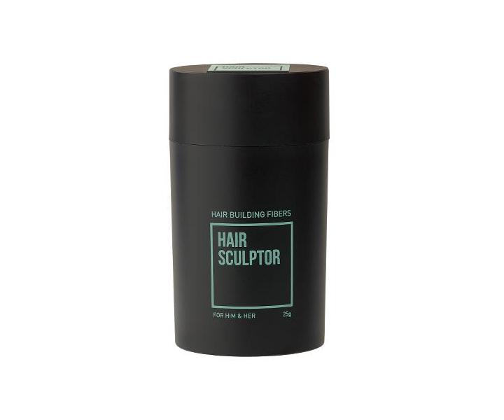 Pudr pro zakrytí řídnoucích vlasů Sibel Hair Building Fibers - středně hnědá, 25 g