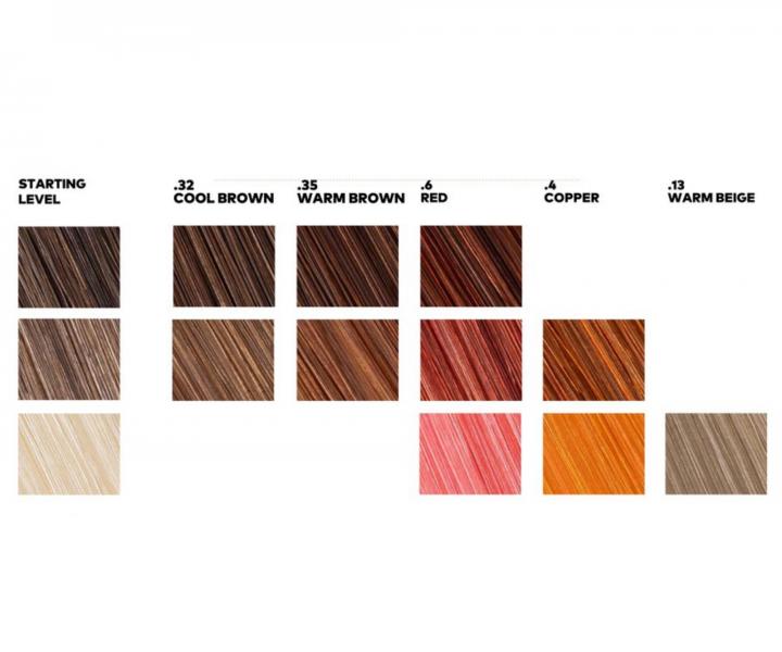 Vy�ivuj�c� maska s barevn�m pigmentem Yellow Professional Color Mask .35 Warm Brown - tepl� hn�d�, 200 ml